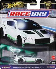 Hot Wheels Premium 2018 BENTLEY CONTINENTAL GT3 CAR CULTURE RACE DAY