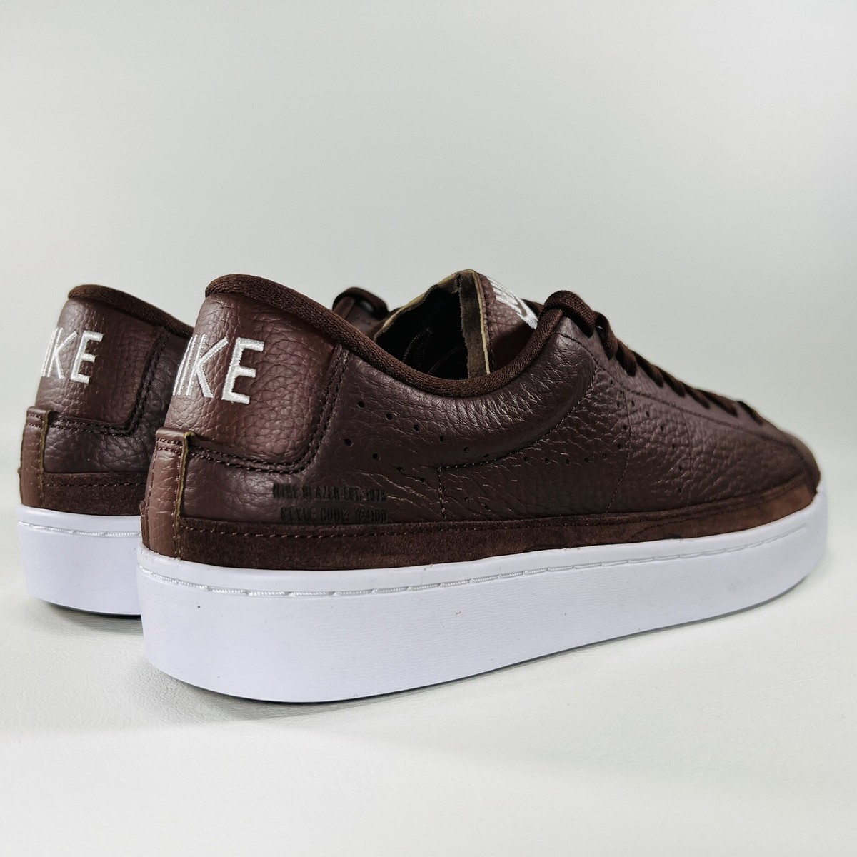 Size 9.5 - Nike Blazer X Low Light Chocolate for sale online