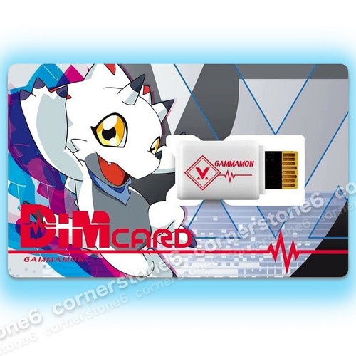 ~ Japan Bandai - DIGIMON - Dim Card V1 GAMMAMON - Digital Monster Vital Bracelet - Picture 2 of 4