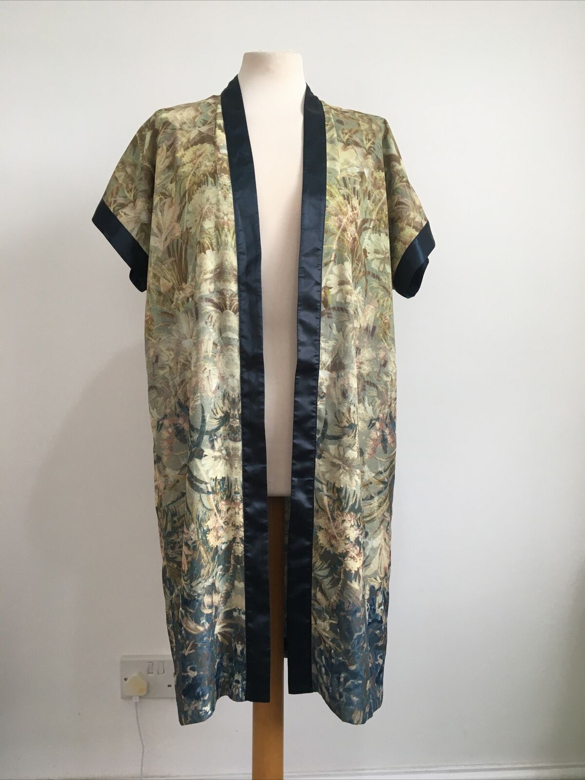 H&M Botanical Longline Kaftan Kimono Size XS S 8 … - image 6