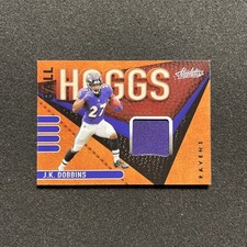 2021 Absolute J.K. DOBBINS #BH8 Ball Hoggs JERSEY - RAVENS - A