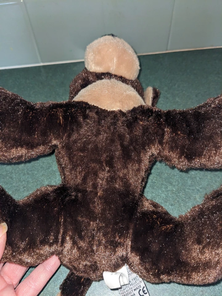 Webkinz Mocha Pup HM348 Puppy Dog Brown Tan Plush Stuffed Animal Toy 10 in - Image 4 of 4