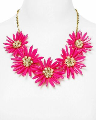 Kate Spade New York Field Day Necklace GERBER DAISY Pink