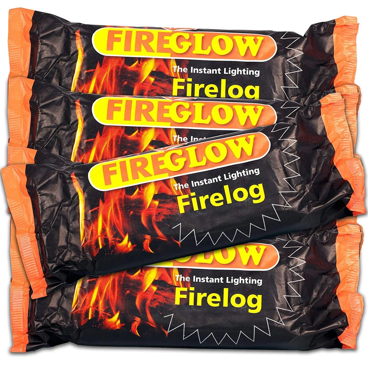 FLAMEFAST Fireglow BOX of 15 Easy Light NO MESS Smokeless Fire Logs  5081953444443 | eBay