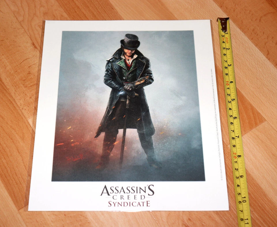 Assassin's Creed Syndicate Jacob Frye Lithograph Artwork PS4 Xbox One Ubisoft - Image 3 of 4