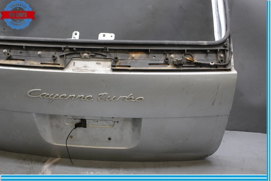 03-10 Porsche Cayenne Maletero Trasero Puerta Levadiza Portón Escotilla Panel Conjunto Fabricante Original Foto 3 de 4