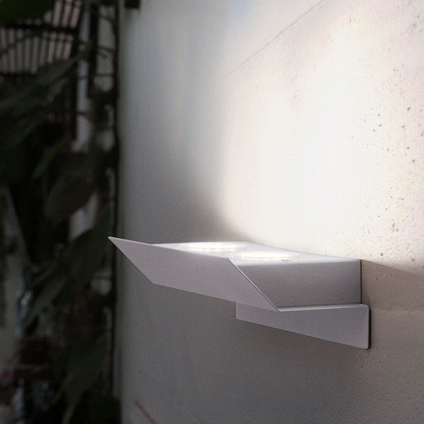 Led AußEn Leuchte Haus Wand Garten Beleuchtung Balkon Lampe Einfahrt Strahler-image