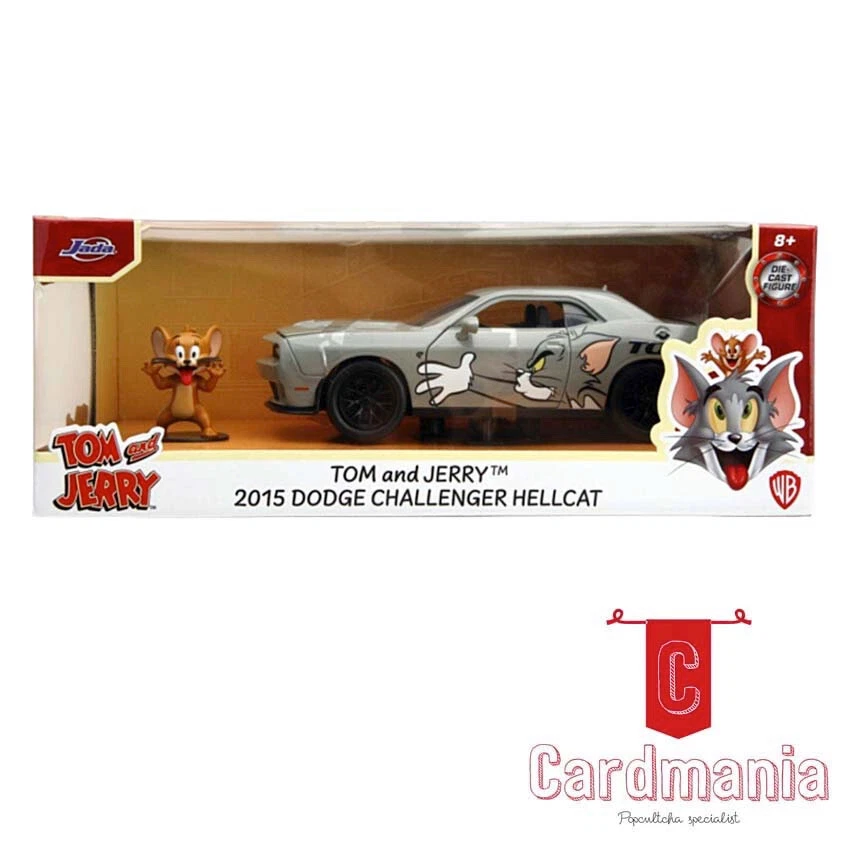 Tom & Jerry - Jerry & 2016 Dodge Challenger 1/24th Scale Die-Cast Replica | New