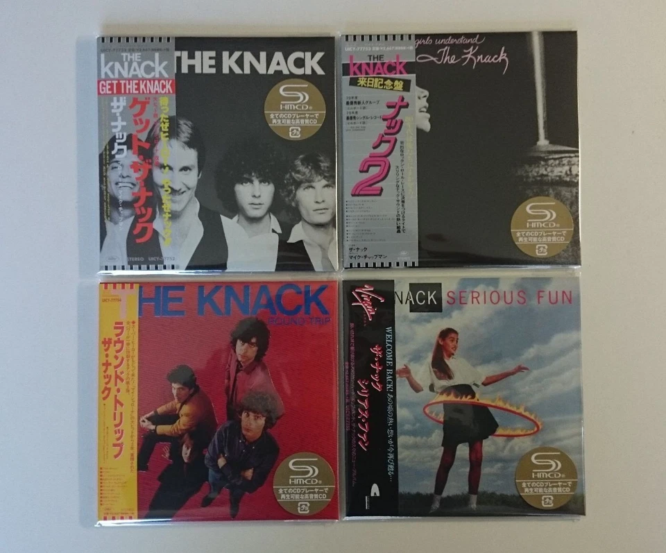 The Knack Japan 4 Titles Set Mini-LP SHM-CD w/OBI + LTD Storage Box - Image 2 of 3