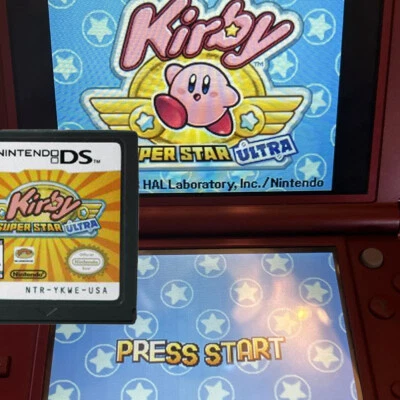 Kirby: Super Star Ultra (Nintendo DS,2008) Game For DS 2DS 3DS XL