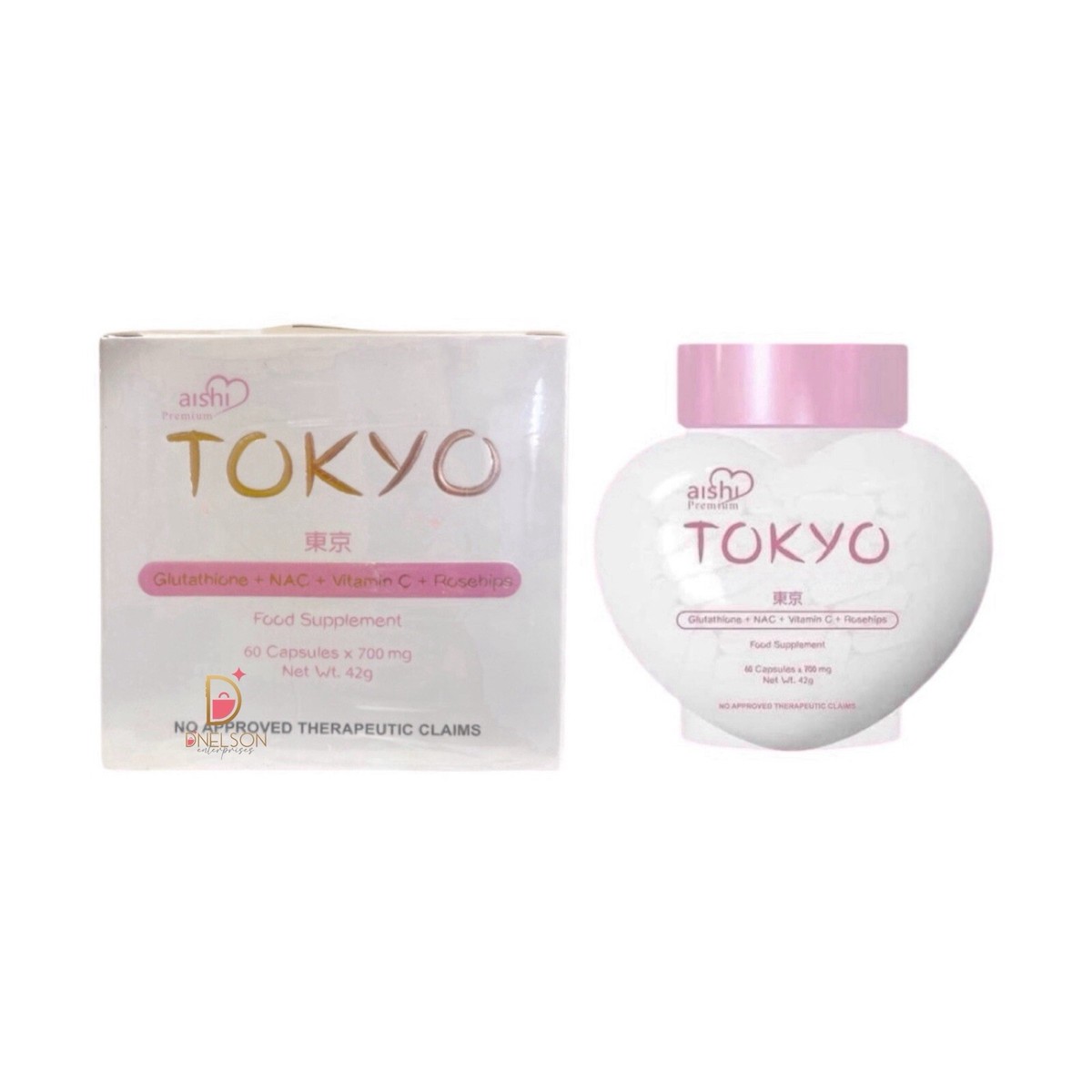 Aishi Premium Tokyo White C-Block Dyfage Glutathione, 60 Capsules Aishi Premium Tokyo White C-Block Dyfage Glutathione, 60 Capsules
