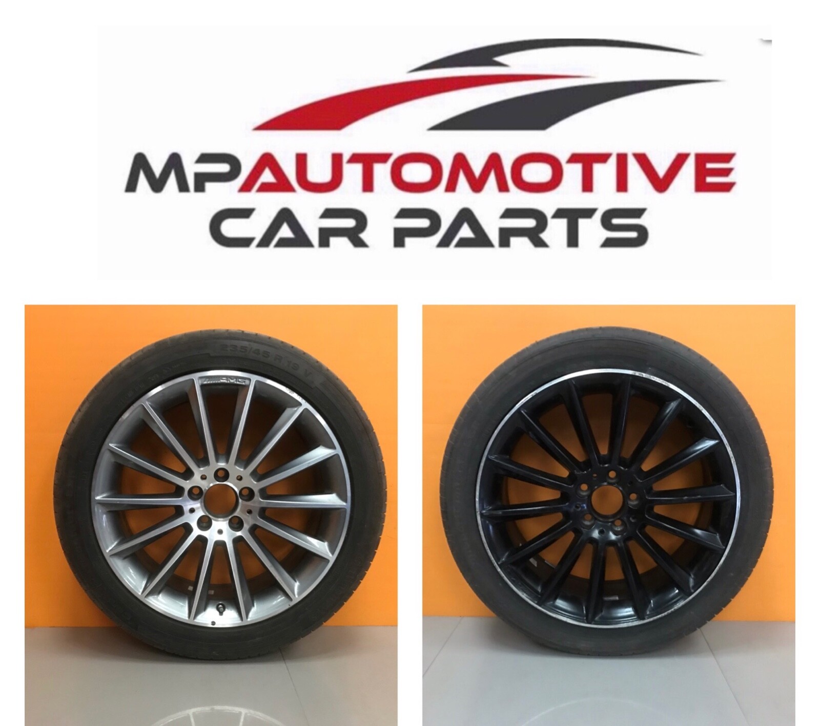 +MERCEDES gla AMG W156 2015- GENUINE ALLOY WHEEL WITH TYRES each 235/45/R19