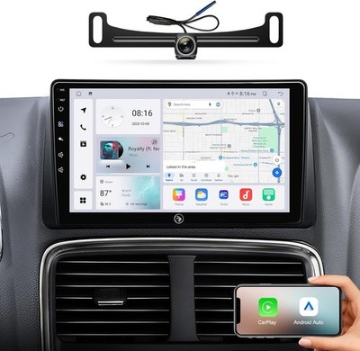 9'' 4+64G Android Auto Carplay 2011-2020 Dodge Grand Caravan Chrysler TownCountry