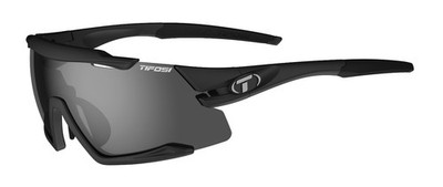 Tifosi Aethon in Matte Black w/ Smoke, AC Red, Clear lenses #1580100101