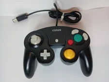 Cipon GameCube Controller for Nintendo GameCube Wii BLACK TESTED WIRED Gamepad