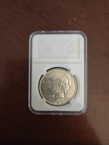 1923 Peace Dollar $1 Silver Coin Circulated Business Strike Uncertified