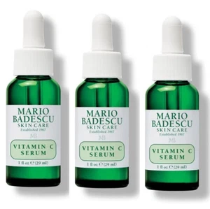 Mario Badescu Vitamin C Serum Lot Of 3 Bottles 1 Oz NEW Skincare