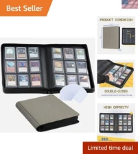 9-Pocket Toploader Binder, Clovecat  Card Book， Holds 252 Trading Card with 2...