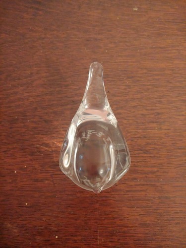 Zellique Studio Art Glass Bird With Heart Figurine Paperweight Vintage 1999 - Picture 7 of 10
