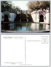 Vizcaya Dade County Art Museum Miami FL Postcard
