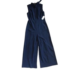 NWT Calvin Klein Black Sleeveless Evening Wear Jumpsuit ■ Size 8