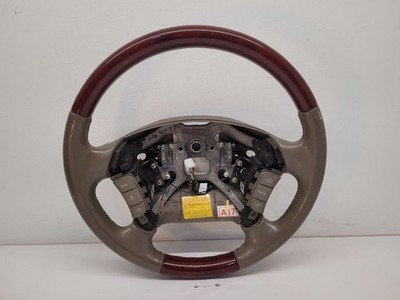 2006 2007 HYUNDAI AZERA Gray Woodgrain Steering Wheel w Control 561103L900B9   