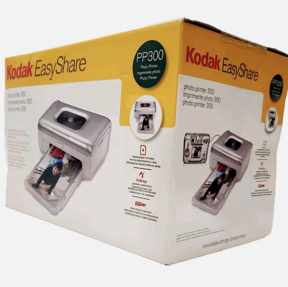 Vintage Kodak EasyShare PP300 - Classic Old School Photo Printer 300 - Image 4 of 4