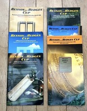 CRICKET  SOUVENIR BROCHURES             Benson and Hedges Cup Finals at Lords