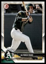 2018 Bowman Draft Alfonso Rivas Oakland Athletics #BD-141