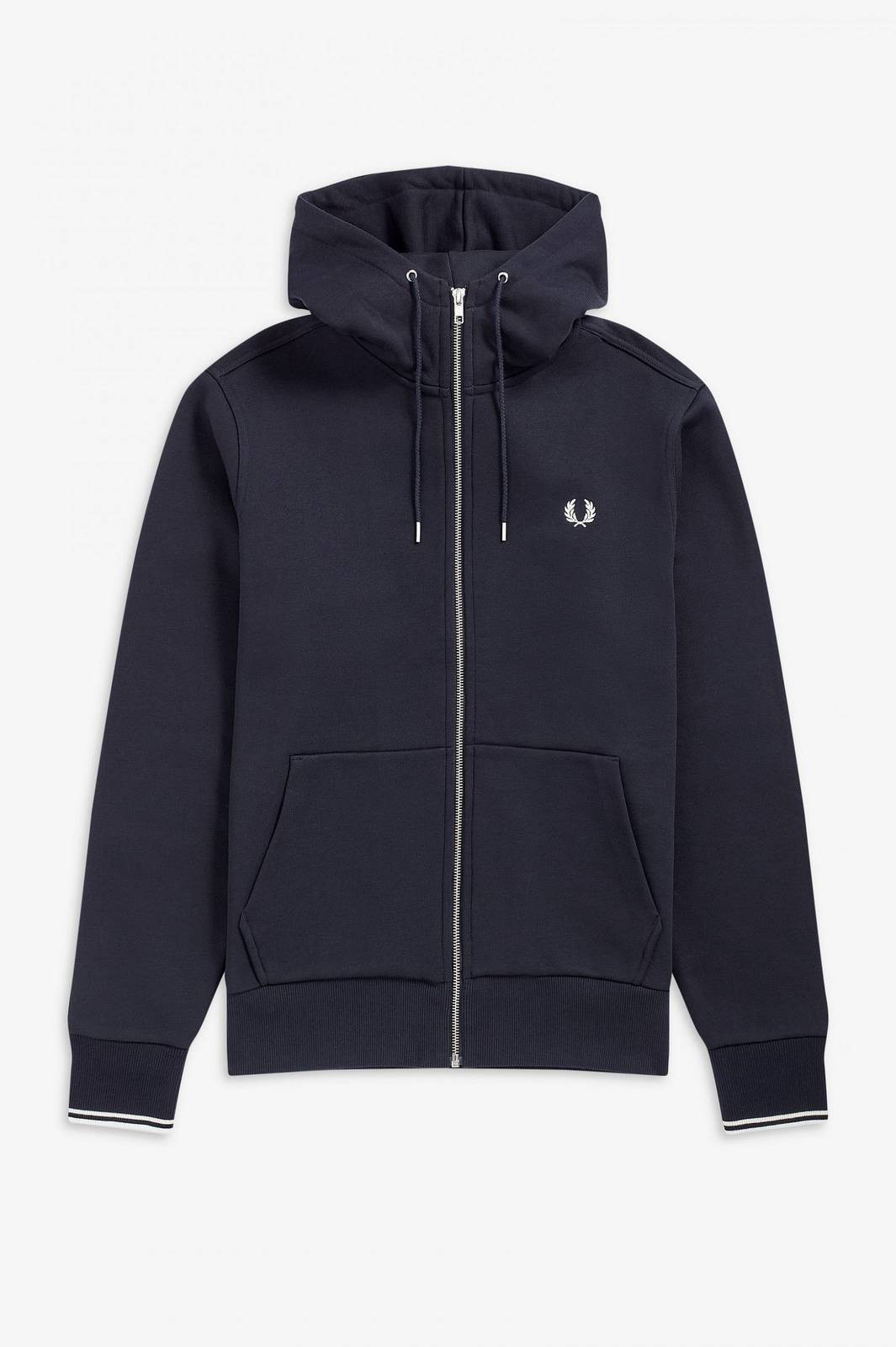 Fred Perry durchgehendem Reiverschluss blau - Gre XXXL Herrenbekleidung 31890₽