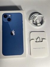 iPhone 13 Blue Box Only - Clean With Original Accessories