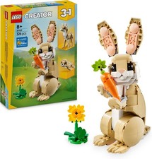 LEGO Creator 3in1 Cute Bunny Toy Animal Figure Transforms into a Llama or Seal