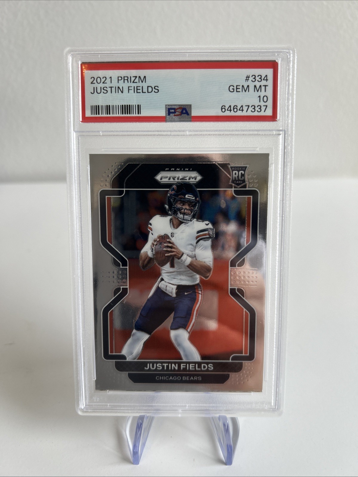 2021 Panini Prizm - Rookie Justin Fields #334 (RC)