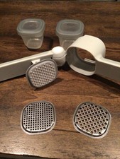 Juego de prensa de alimentos Skip Hop, kit de prensa de alimentos para bebés.