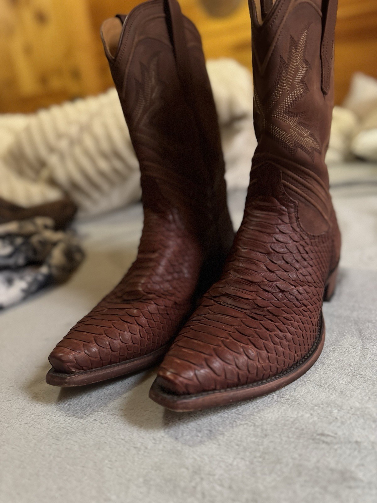 Tecovas Python Boot “the Barrett” Size 10D - image 1