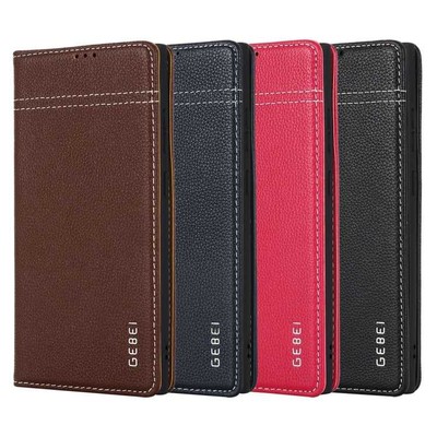 GEBEI Echtleder Handyhülle für Samsung Galaxy S25 | S24 | Plus | Ultra   