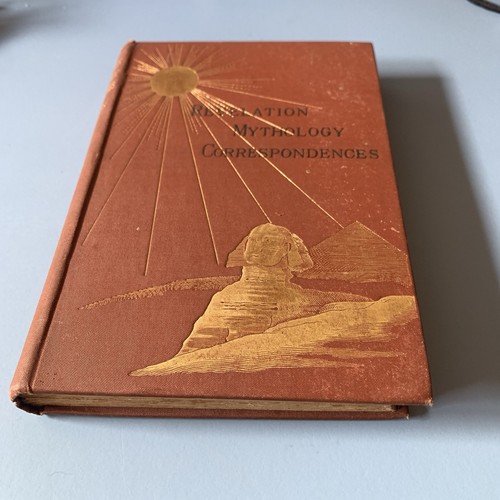 REVELACIÓN MITOLOGÍA CORRESPONDENCIAS - 1ª 1887 - MITOS LEYENDAS SUPERSTICIÓN - Imagen 2 de 9