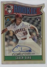 2025 Bowman Rookie of the Year Favorites 135/150 Caden Dana #ROY-CD Auto 5h0