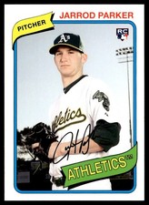 2012 Topps Archives Jarrod Parker Rookie Oakland Athletics #146
