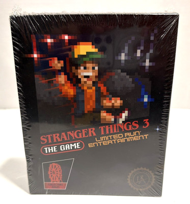 Stranger Things 3:The Game Collector s Limited Run PS4 Video Game. SEALED!