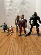 Lot Of Various Action Figures. Star Wars, Halo, Buzz Lightyear, Batman Incomplet
