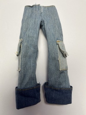 Excellent Condition Flavas Doll Mattel 2003 Happy D Original Denim Jeans Pants