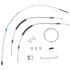 Parking Brake Cable Kit Complete TH400 1987-72 Chevelle 1970-72 Monte Carlo OE