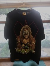 Ultimate Warrior Vintage 1996 Wrestling T-Shirt  Men's Size XL 