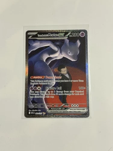 Team Rocket's Mewtwo EX 281/217 ASCENDED HEROES Pack Fresh NM Pokémon CLEAN