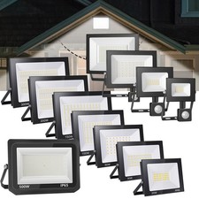 LED Fluter Außen Strahler Scheinwerfer 10W 20W 30W 50W 100W 200W 300W 500W 230V