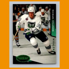 Michael Nylander #83 1993-94 Parkhurst Emerald Ice Hartford Whalers Hockey Card