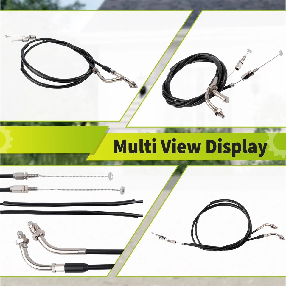 Cable de acelerador empujar y tirar para Honda Interstate 1300 Magna 700 750 Nighthawk 250 Foto 2 de 4