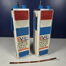 Vintage Evel Knievel Walkie Talkie X600 4TR Pair For Parts Repair Untested Rare