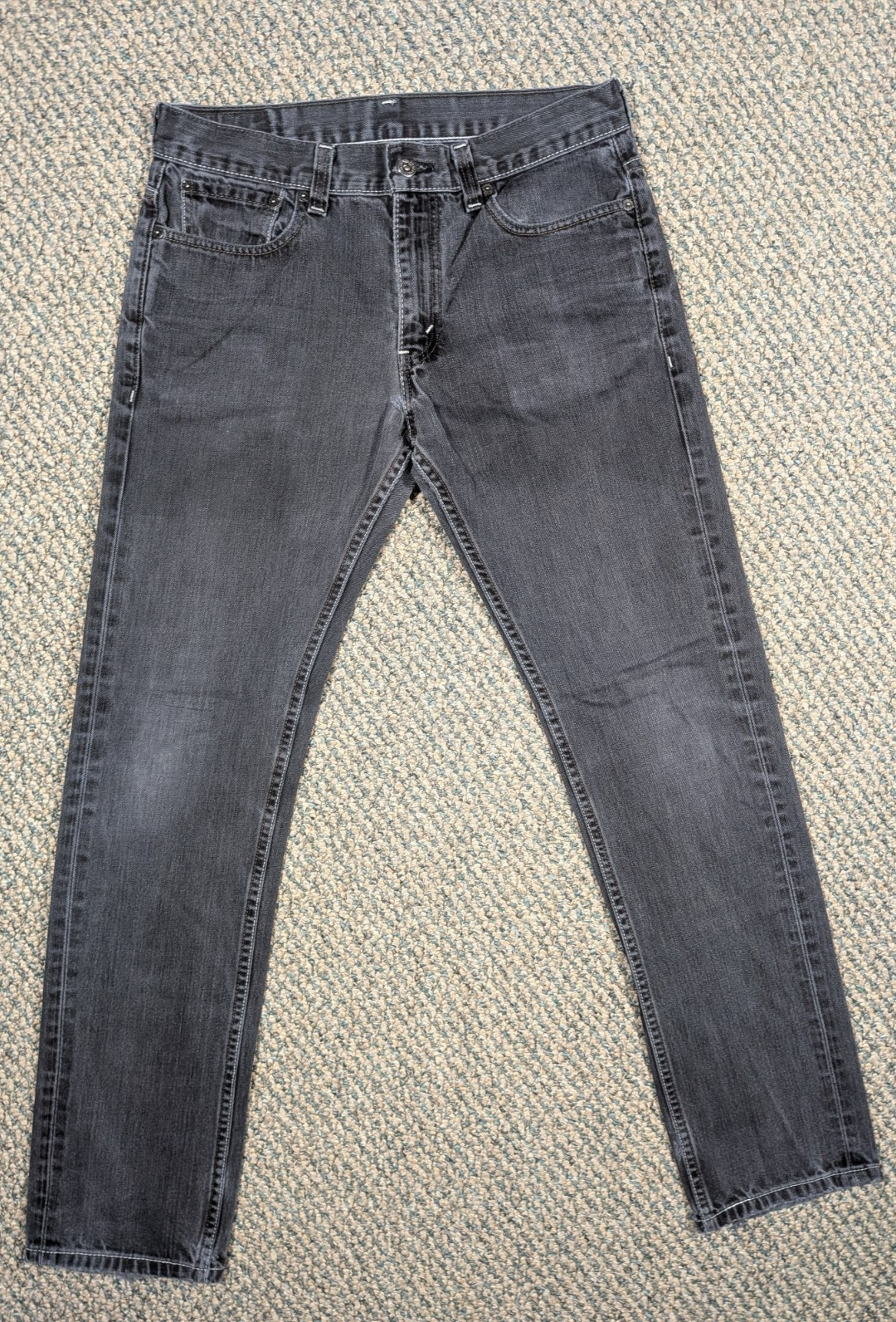 Levi's 511 Jeans Mens 34x32 Black Slim Fit Skateboarding Stretch